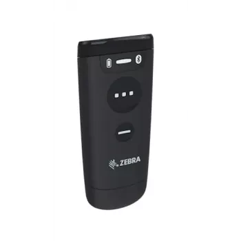 Nešiojamas brūkšninių kodų skaitytuvas Zebra CS60 1D/2D LED belaidis IP65 juodas, Bluetooth/USB, 100 m atstumas, 83 g