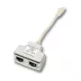 EFB-Elektronik T-Adapter Cat.6 2 x 10/100BaseT laidų dalijimui