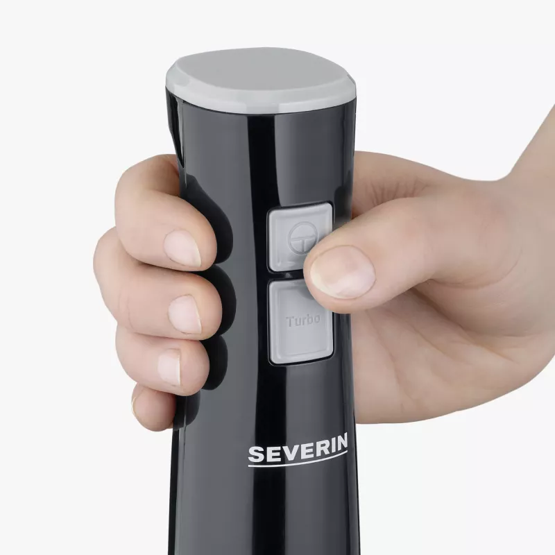 Severin SEV SM 3770 panardomasis blenderis 170 W juodai pilkas