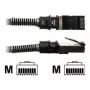 PatchSee PCI6 FTP Black Cat6a 2,1 m – tinklo jungiamasis kabelis