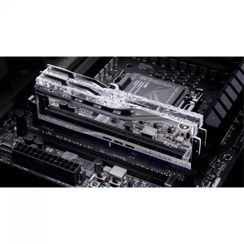 DIMM 32 GB DDR5-6400 (2x 16 GB) Dual-Kit, Arbeitsspeicher silber, F5-6400J3239G16GX2-TR5S, Trident Z5 Royal, INTEL XMP