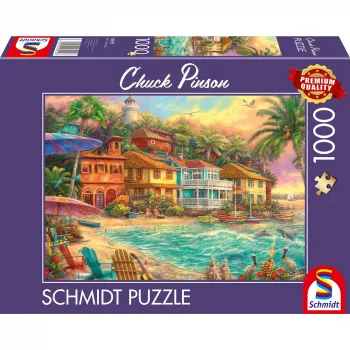 Chuck Pinson: Inselzeit, 1000 dėlionės dalių