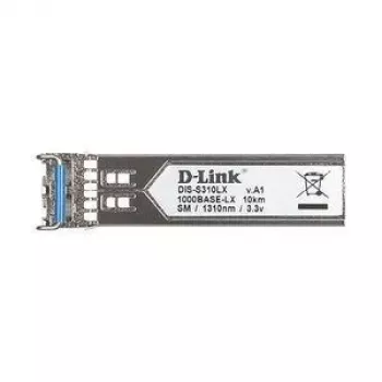 D-Link DIS-S301SX 1 prievado mini-GBIC SFP į 1000BaseSX pramoninis siųstuvas-imtuvas
