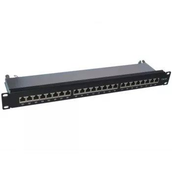 Pataisos skydas Alantec PK040 1U 24 prievadai 10GBase-T RJ45 Cat6a juodas