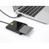 Smarčio kortelių skaitytuvas DeLOCK 91724 USB Type-A juodas