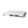 Cisco Catalyst 1200-24FP-4G Smart Switch, 24 prievadai GE, Full PoE, 4x1GE SFP, ribota viso gyvenimo apsauga (C1200-24FP-4G)