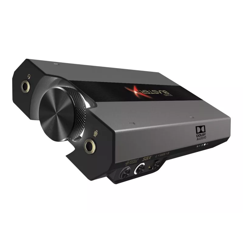 Creative Sound BlasterX G6 išorinis USB DAC ir stiprintuvas