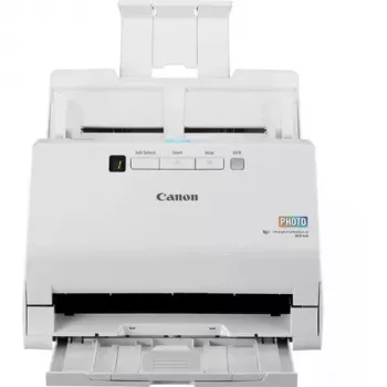 Canon imageFORMULA RS40 nuotraukų ir dokumentų skaitytuvas, 600 x 600 DPI, 40 ppm, 30 ppm, pilkų atspalvių, vienspalvis, lakštų padavimo, baltas