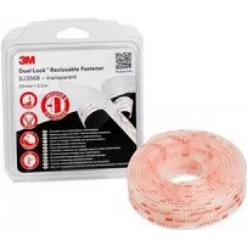 3M SJ3560/IPS lipnus kabliuko ir kilpelės užsegimas, polipropilenas, skaidrus, 1 vnt.