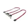 Slotbracket 2x vidinis SATA į 2x eSATA išorinis DeLOCK 65116