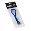 CableMod ModMesh SATA kabelis - Serial ATA 150/300/600 - SATA (M) į SATA (M) - 60 cm - Mėlynas (CM-CAB-SATA-N60KB-R)