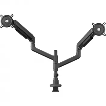 Universali sunkiasvorė monitoriaus rankena DM 5210 Dual Heavy Duty, Monitor Mount juoda, skirta 43 - 127 cm (17 - 50 colių) monitoriams