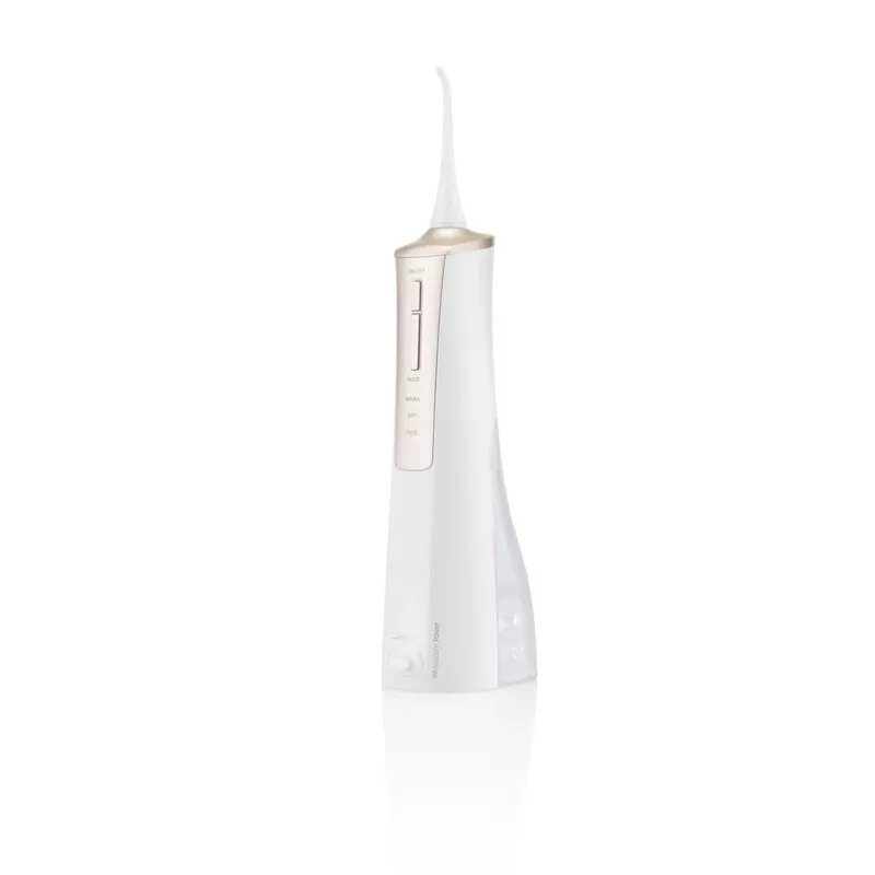 ETA Sonetic ETA270890000 belaidis oralinis irigatorius, 200 ml, 2 antgaliai, balta/auksinė