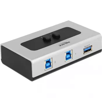 DeLOCK 87667 USB 3.0 2 prievadų dvikryptis jungiklis