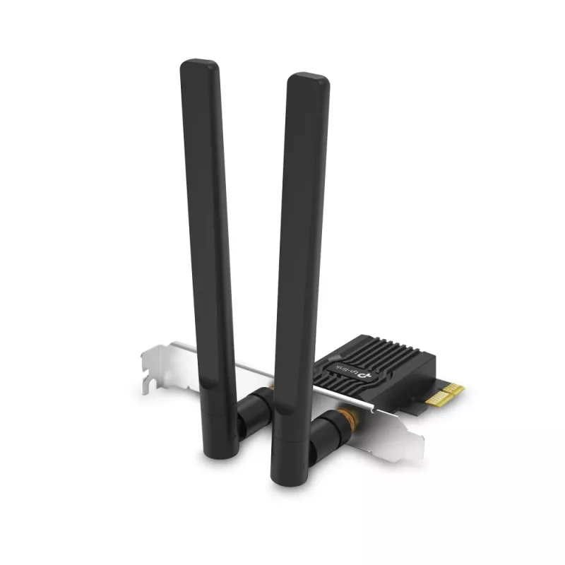 TP-LINK Archer TX10E AX900 belaidis tinklo adapteris PCIe Wi-Fi 6 Bluetooth