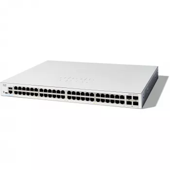 Valdomas jungiklis Cisco Catalyst 1300-48T-4X, 48 prievadai GE, 4x10GE SFP+, ribota viso gyvenimo apsauga (C1300-48T-4X)