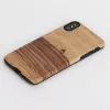 MAN&WOOD dėklas iPhone X/XS terra black – apsauginis užpakalinis dangtelis