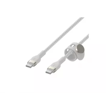 USB C laidas Belkin BOOST↑CHARGE PRO Flex 2m USB C baltas