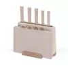 Peilių rinkinys su bloku ir pjaustymo lenta Maestro MR-1412-BEIGE Smėlio spalvos