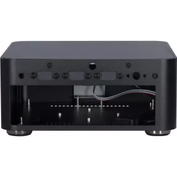 Inter-Tech A80S - USFF - Mini-ITX - Maitinimo blokas 60 W - Juodas - USB (88881303)