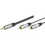 Shiverpeaks Professional garso kabelis, aukštos kokybės, 1x 3,5 mm stereo Jack į 2x RCA kištuką, 1,5 m (499601015H)