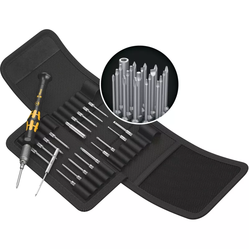 Wera ESD Bit-Atsuktuvas Kraftform compact Micro 21 ESD 1 5/32 (4 mm) HIOS, 5/32 (4 mm) Pusmėnulis 44 mm (05135973001)
