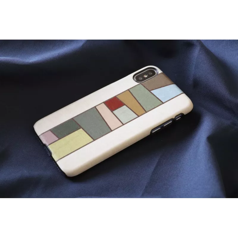 Dėklas iPhone X/XS man and wood baltas