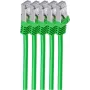 Tinklo kabelis ShiverPeaks BS75513-G-SET5 Žalias 3m Cat7 S/FTP