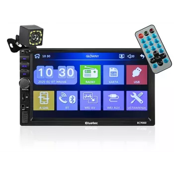 Automagnetola BLOW BC9000 2DIN 7 colių RDS USB microSD su liečiamuoju ekranu