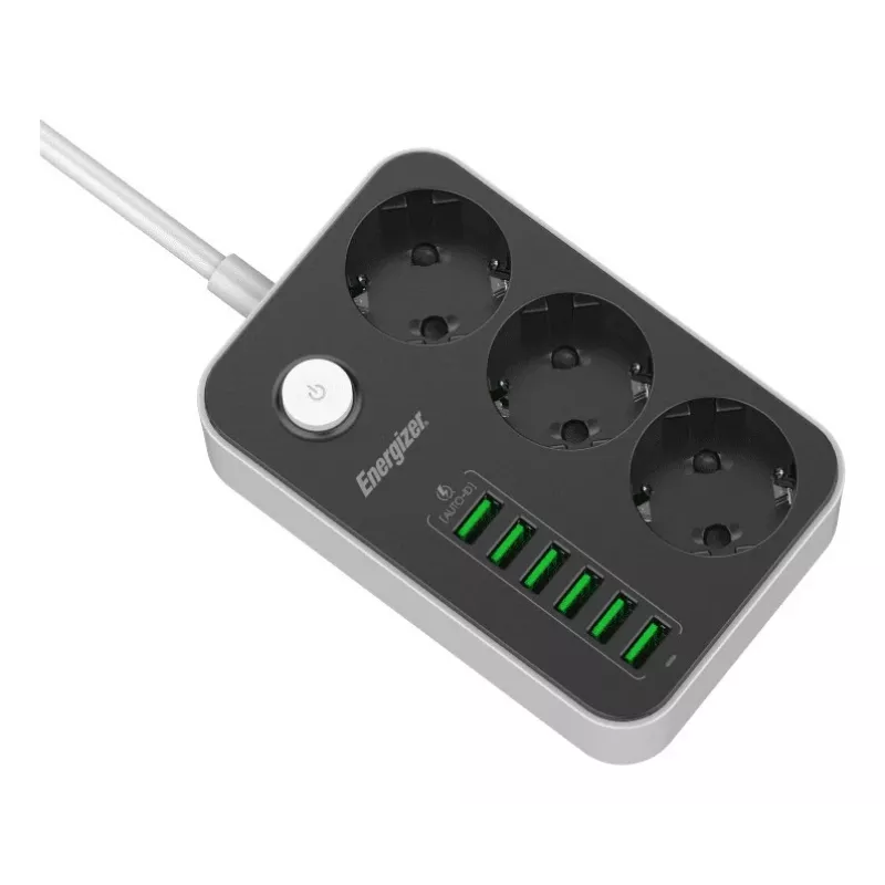 Nešiojamas maitinimo bankas Energizer EPB2500W01EU 2500 mAh USB išvestis kompaktiškas įkroviklis