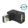 DeLOCK 65521 USB 2.0 lyties keitiklis A (EASY-USB) į A (kampuota)
