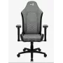 Žaidimų kėdė Aerocool Crown AeroSuede Universal Padded seat Stone Grey