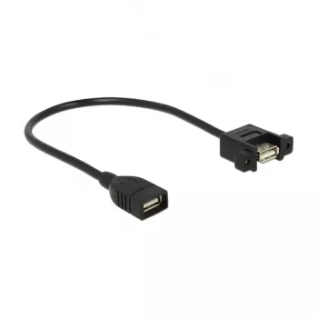 USB kabelis DeLOCK 0,25 m 2xUSB 2.0-A