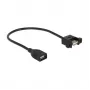 USB kabelis DeLOCK 0,25 m 2xUSB 2.0-A