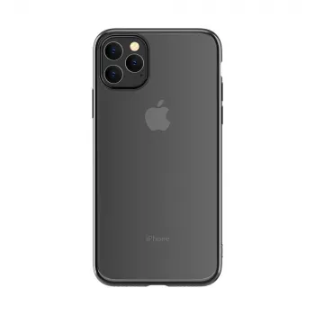 Minkštas apsauginis dėklas Devia iPhone 12 Pro Max – smūgiams atsparus, juodas