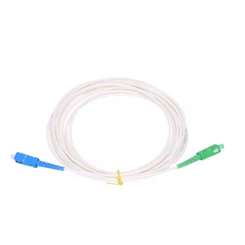 Patchcord Extralink SC/UPC - SC/APC LSZH, vienmodis G.657B3, simpleksinis 3 mm Easy Flex, 15 m