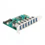 DeLOCK PCI Express x1 kortelė 7 x išoriniai USB 5 Gbps Type-A lizdai