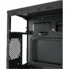 LC Power Classic 7040B - MDT korpusas - ATX - be maitinimo šaltinio - Juoda, šlifuotas aliuminis / Juoda - USB/Garsas