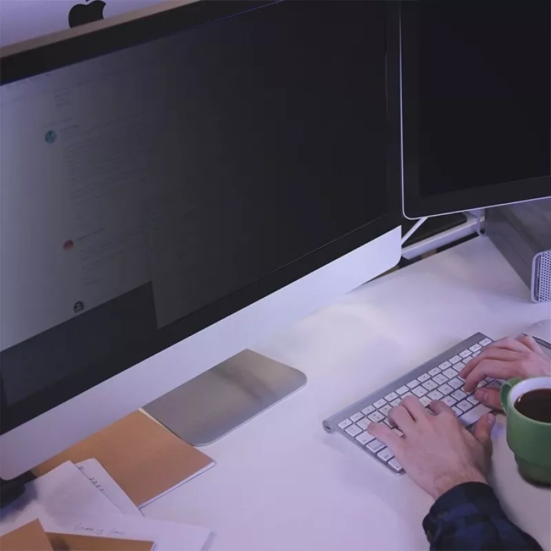 Qoltec GDPR privatumo filtras 23 col. | 16:9 | Akių apsauga | Panoraminis
