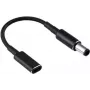 CoreParts MBXUSBC-CO0003 lizdų keitiklis USB C į 4.5×3.0, juodas