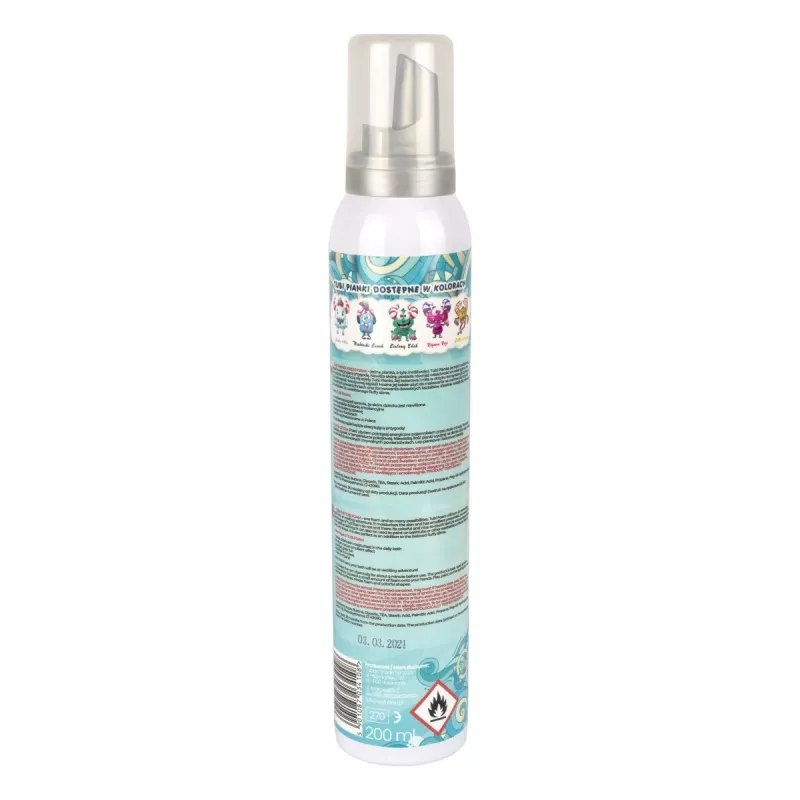TUBAN Tubi Foam Blue Zenek 200 ml – putos kūdikiams, švelni higiena