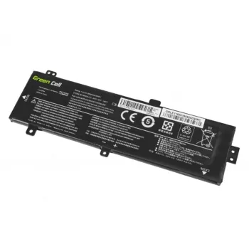 Baterija Green Cell LE118, skirta Lenovo Ideapad 310-15 (7,6 V, 3500 mAh, 4 elementai, LiPo, juoda)