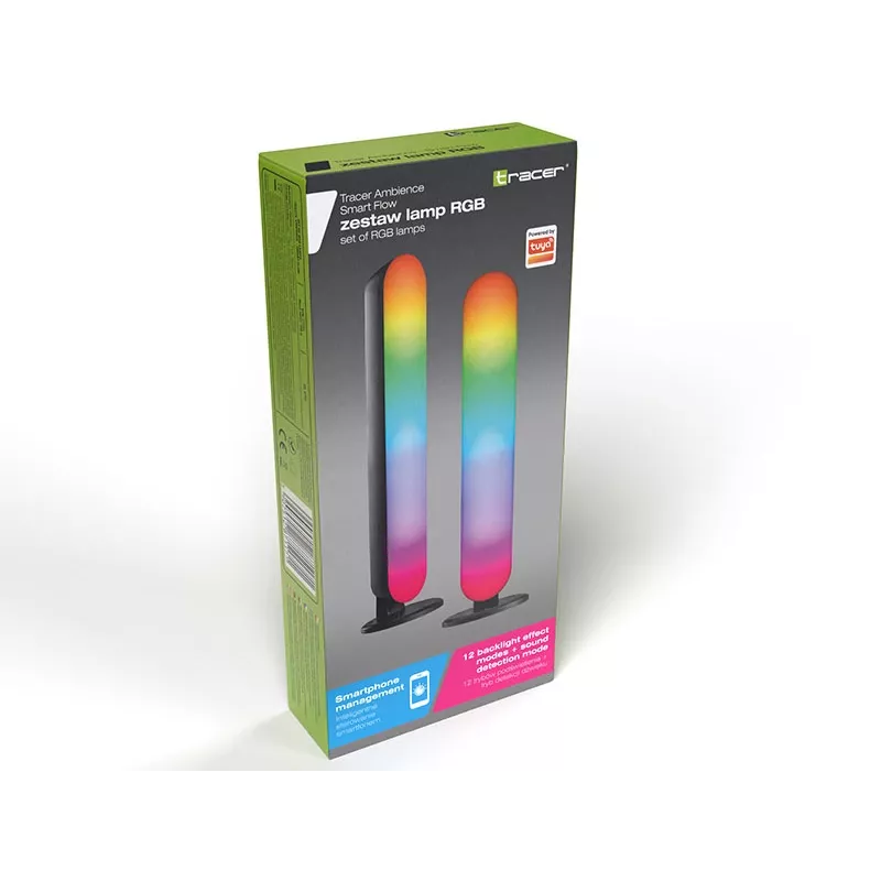 Stalinė ir pakabinama LED lempa TRACER Smart Flow Tracer 47245 Ambience TRAOSW47245 su Wi‑Fi valdymu