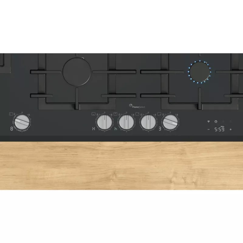 Bosch Serie 8 PRS9A6H40 įmontuojama dujinė kaitlentė 90 cm 5 zonos