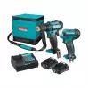 Makita CLX224A Įrankių dėžė su baterijomis 12V MAX; 2 x 2,0 Ah