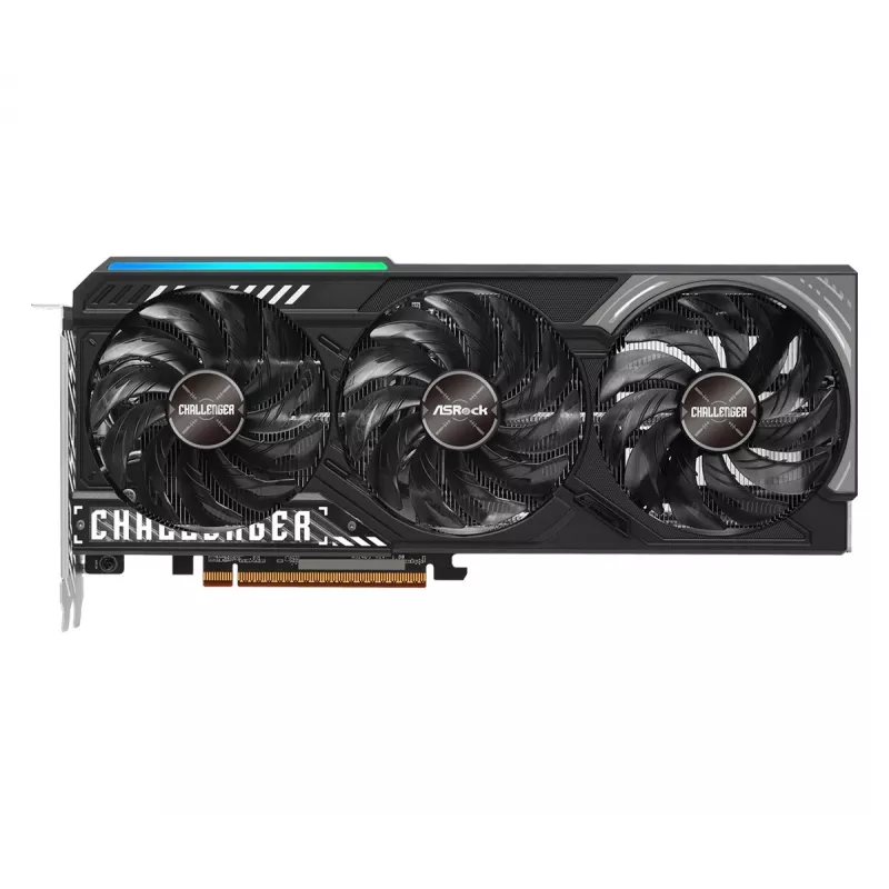Vaizdo plokštė ASRock Challenger Radeon RX 9070 — 16 GB GDDR6, 256 bit, PCIe 5.0, 3x DisplayPort 2.1a + HDMI 2.1b