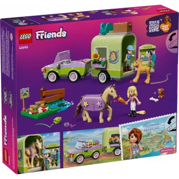 LEGO FRIENDS 42695 Arklio ir kumeliuko priekaba