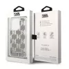 Karl Lagerfeld KLHCP14XLMNMS iPhone 14 Pro Max 6.7″ kietasis dėklas sidabrinis / sidabrinis Liquid Glitter Monogram