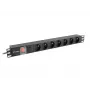 LANBERG PDU-07E-0200-BK 1U 16A 7x 230V 2m