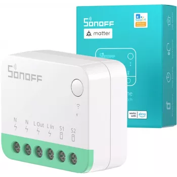 SONOFF MINIR4M Matter išmanusis Wi-Fi jungiklis 1 kanalas